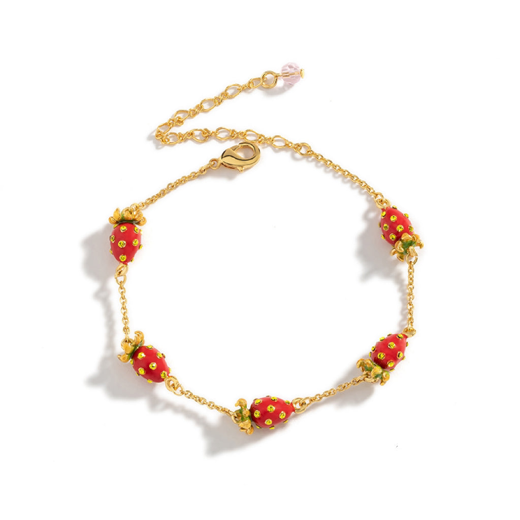 Strawberry Story Bracelet