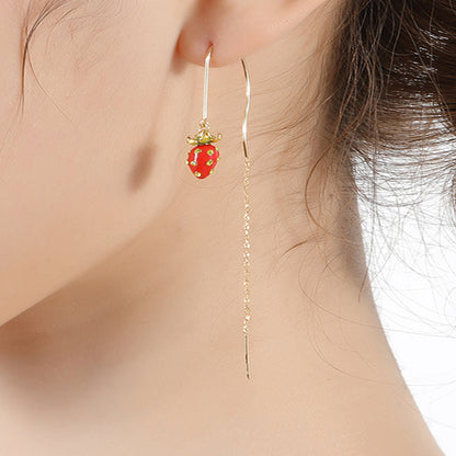 Strawberry Story earrings