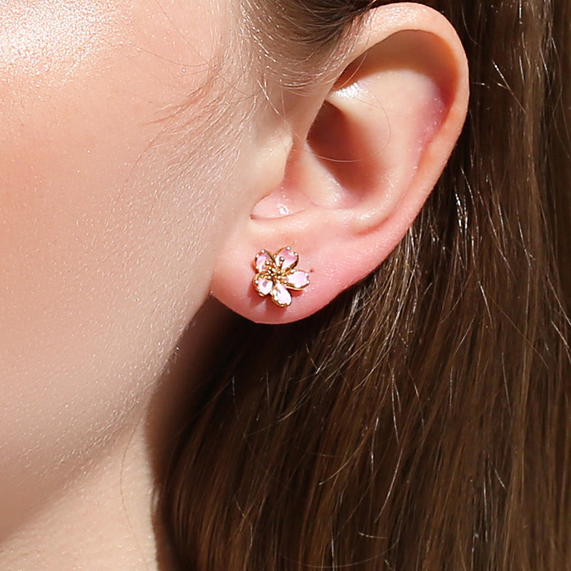 Sakura Stud Earrings