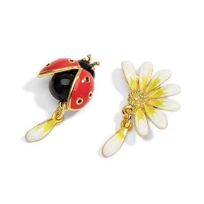 Daisy Ladybird Earrings