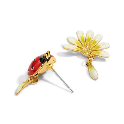 Daisy Ladybird Earrings